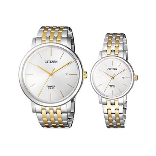 ساعت مچی ست سیتیزن citizen اورجینال مدل eu6094-53ac