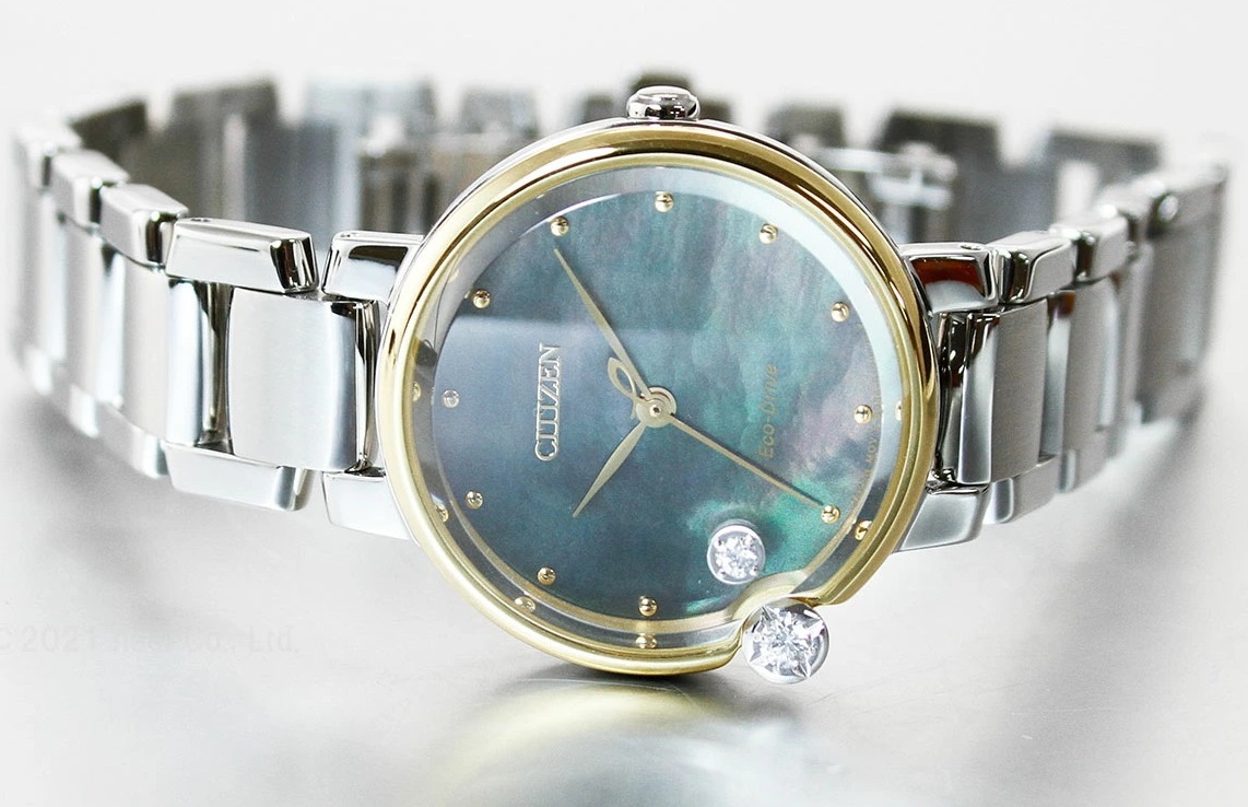 ساعت مچی زنانه سیتیزن citizen اورجینال مدل EW5584-81Y