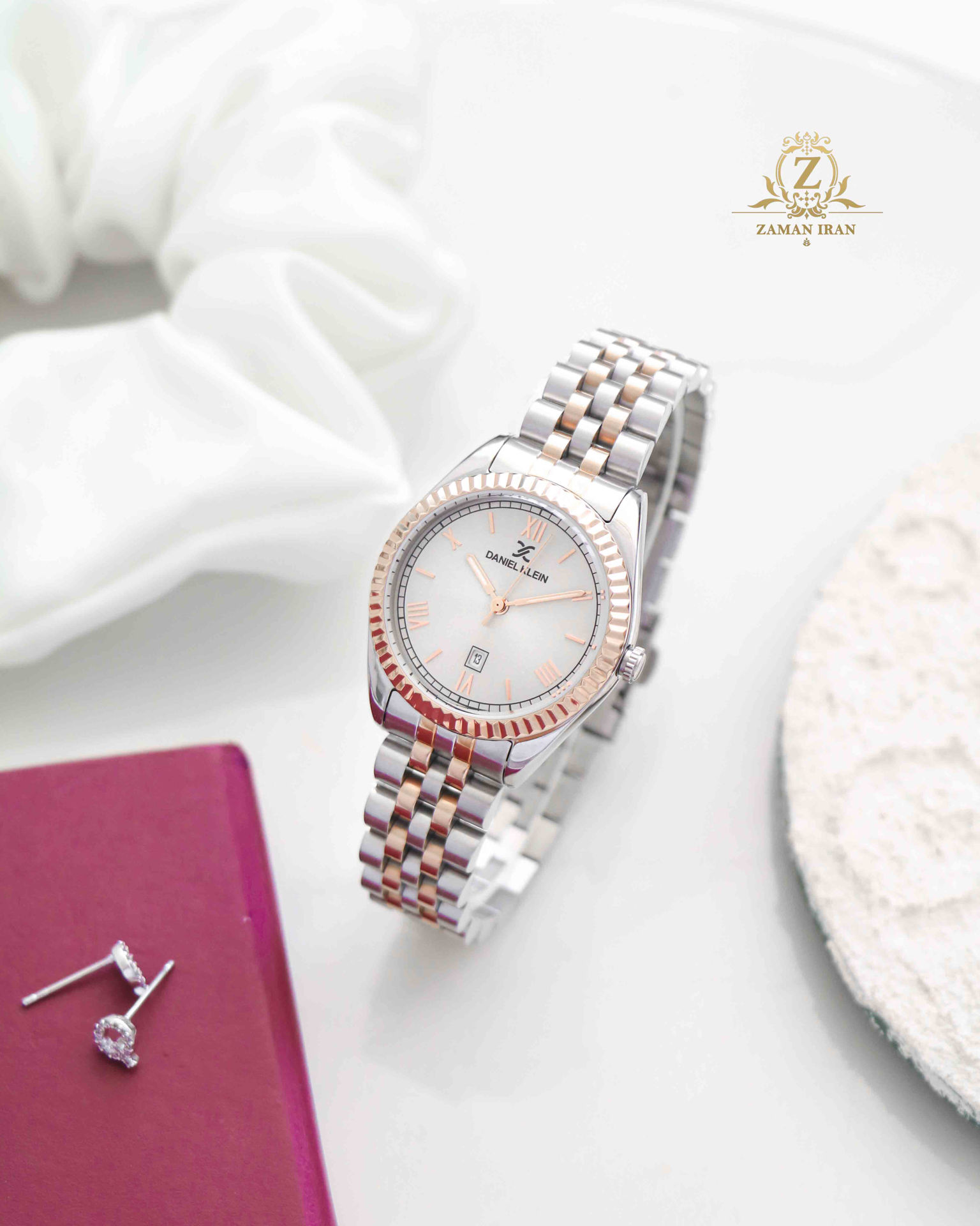 ساعت مچی زنانه دنیل کلین daniel klein اورجینال مدل DK-1-12903-5