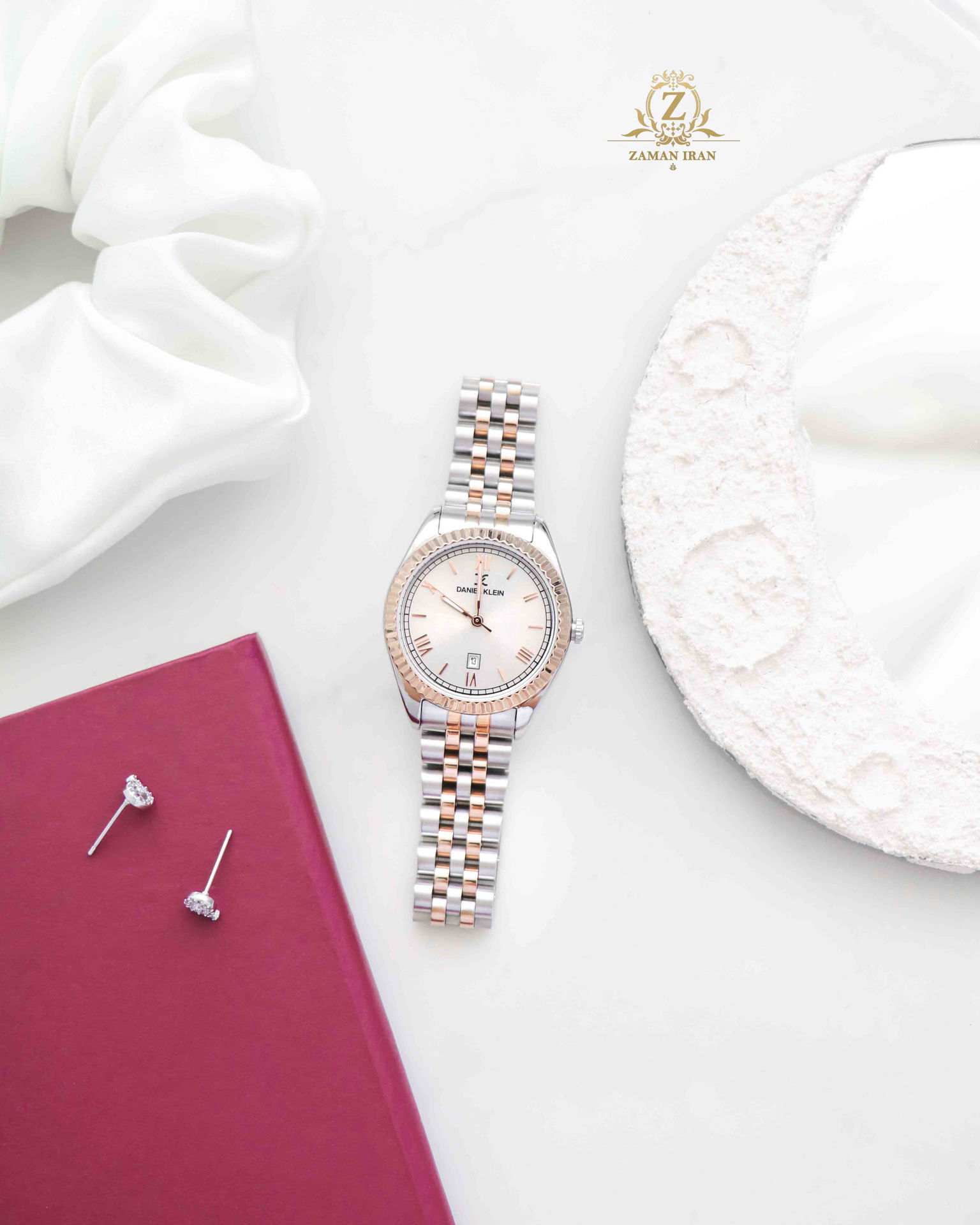 ساعت مچی زنانه دنیل کلین daniel klein اورجینال مدل DK-1-12903-5