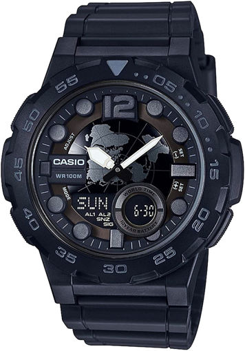 ساعت مچی مردانه کاسیو casio اورجینال مدل AEQ-100W-1BVDF