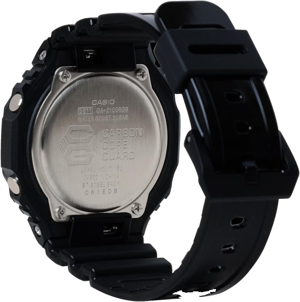 ساعت مچی مردانه کاسیو casio اورجینال مدل GA-2100RGB-1ADR