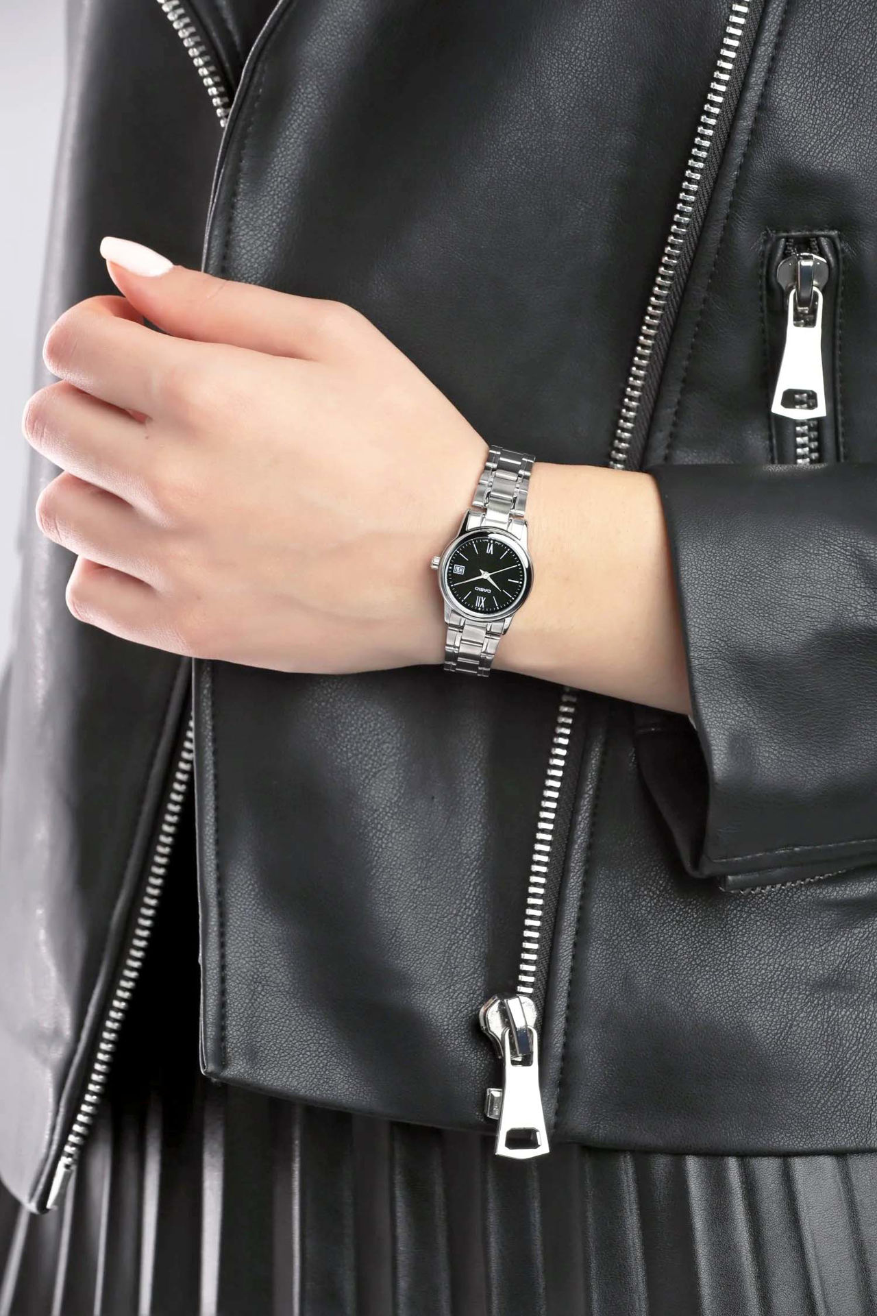 ساعت مچی زنانه کاسیو casio اورجینال مدل LTP-V002D-1B3UDF