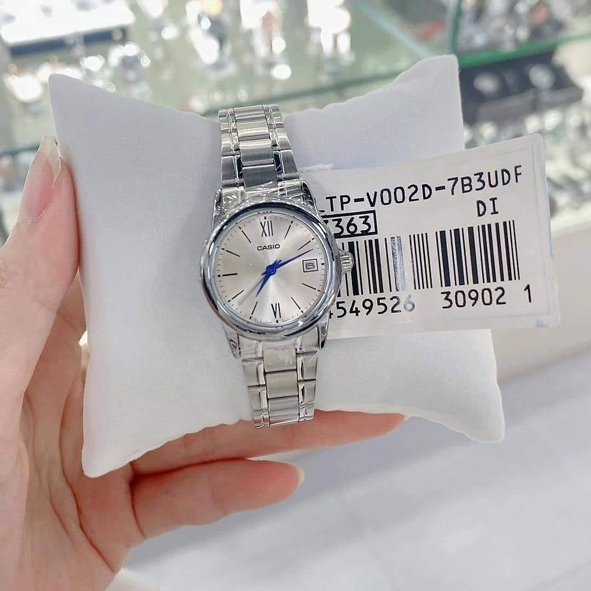 ساعت مچی زنانه کاسیو casio اورجینال مدل LTP-V002D-7B3UDF