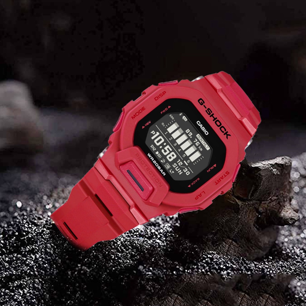 ساعت مچی مردانه کاسیو casio اورجینال مدل GBD-200RD-4DR