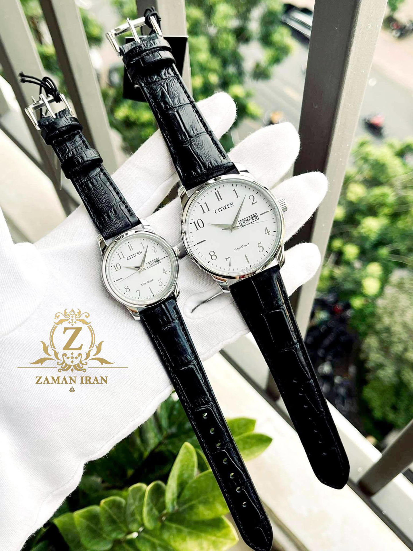 ساعت مچی ست مردانه و زنانه سیتیزن Citizen اورجینال مدل BM8550-14A