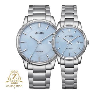 ساعت مچی ست زنانه و مردانه سیتیزن citizen اورجینال مدل  BM6978-77L - EW2318-73L C