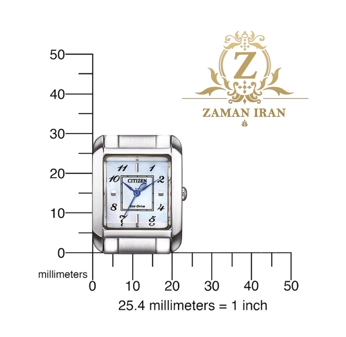 ساعت مچی زنانه سیتیزن citizen اورجینال مدل EW5600-87D