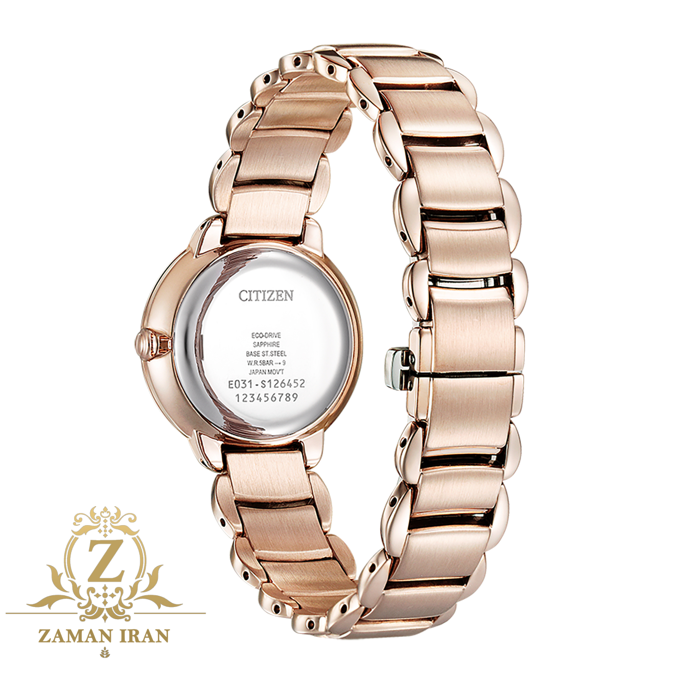 ساعت مچی زنانه سیتیزن citizen اورجینال مدل EM0922-81X