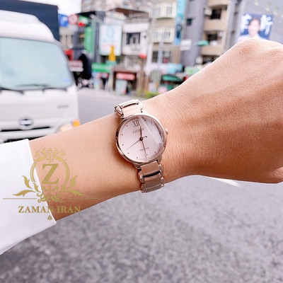 ساعت مچی زنانه سیتیزن citizen اورجینال مدل EM0922-81X