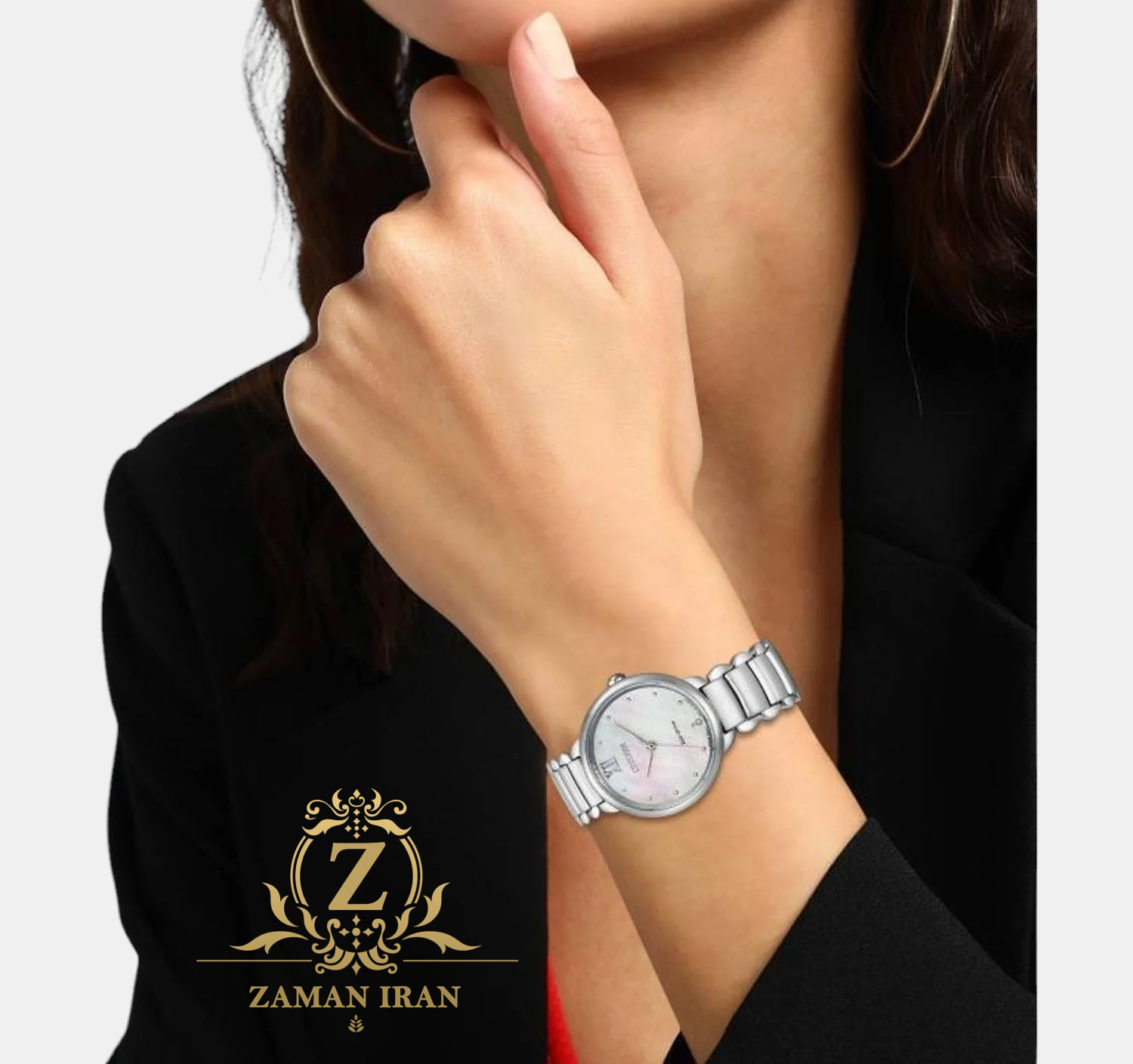 ساعت مچی زنانه سیتیزن citizen اورجینال مدل EM0920-86D