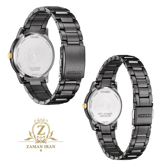 ساعت مچی ست زنانه و مردانه سیتیزن citizen اورجینال مدل  BM6976-72E C