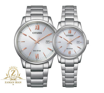 ساعت مچی ست زنانه و مردانه سیتیزن citizen اورجینال مدل BM6978-77A C