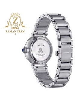 ساعت مچی زنانه سیتیزن citizen اورجینال مدل EM1070-83D