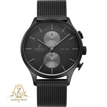 ساعت مچی مردانه اوباکو Obaku اورجینال مدل V196GUBBMB