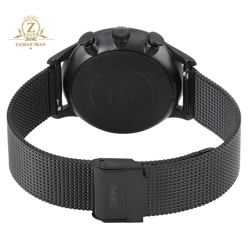 ساعت مچی مردانه اوباکو Obaku اورجینال مدل V196GUBBMB