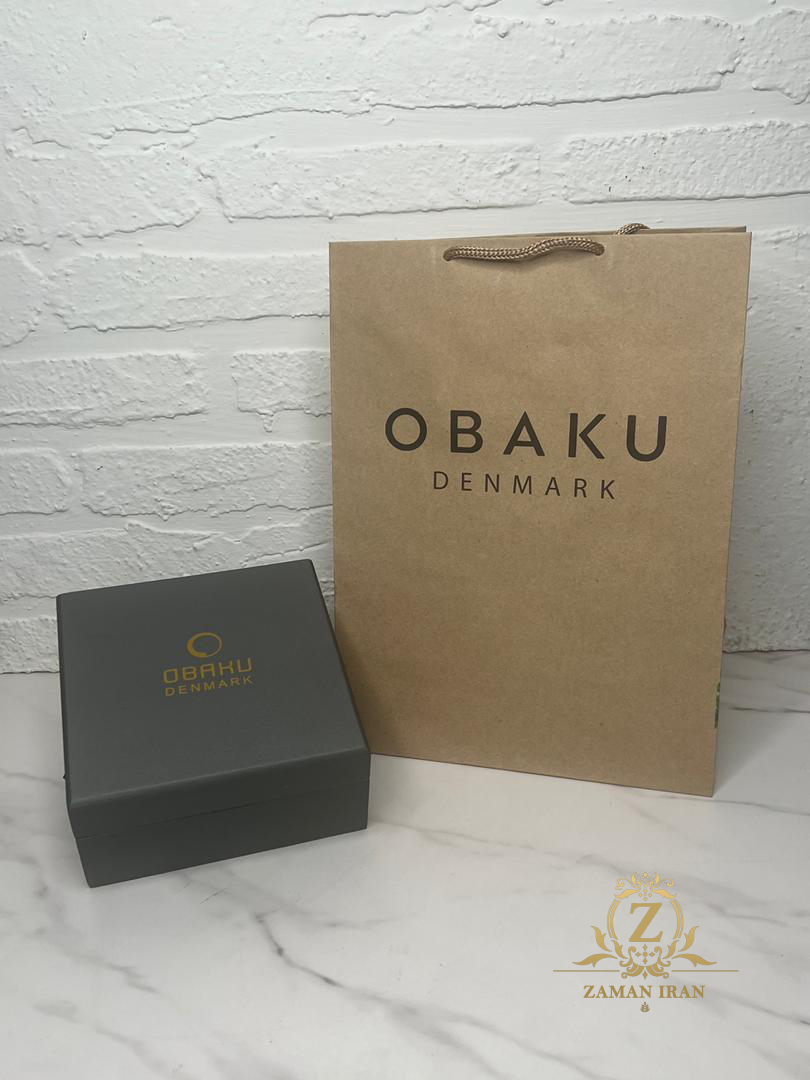 ساعت مچی مردانه اوباکو Obaku اورجینال مدل V196GUBBMB