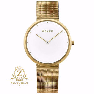 ساعت مچی زنانه اوباکو Obaku اورجینال مدل V230LXGWMG