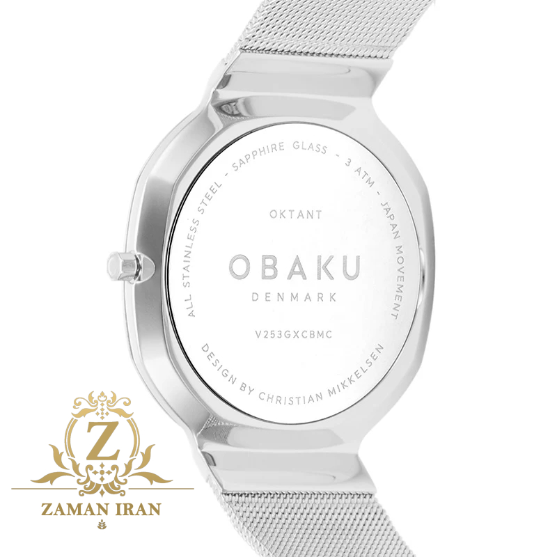 ساعت مچی مردانه اوباکو Obaku اورجینال مدل V253GXCBMC