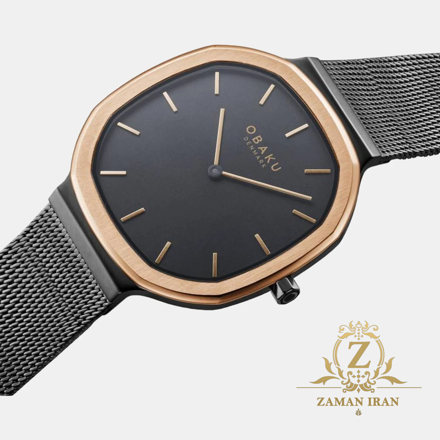 ساعت مچی مردانه اوباکو Obaku اورجینال مدل V253GXMBMB