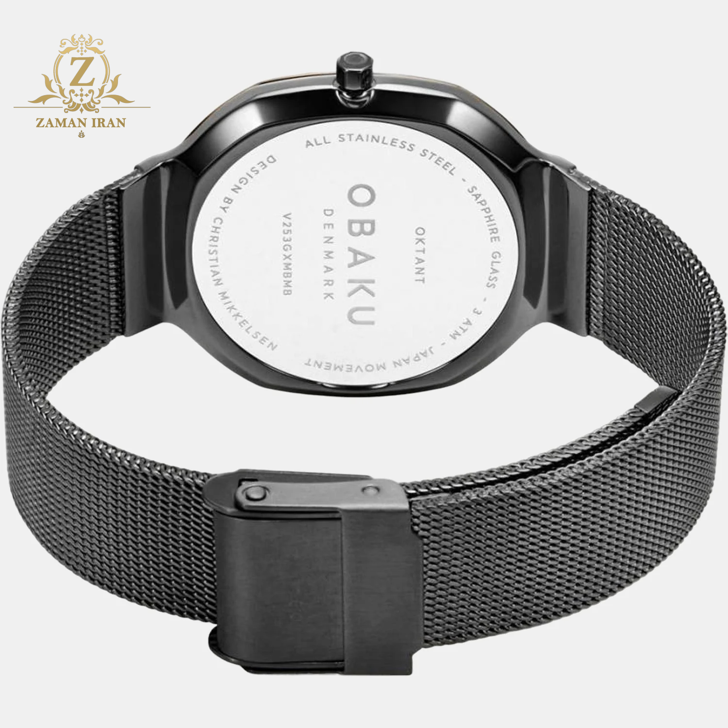 ساعت مچی مردانه اوباکو Obaku اورجینال مدل V253GXMBMB