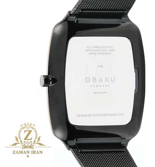 ساعت مچی مردانه اوباکو Obaku اورجینال مدل V267GXMIMB