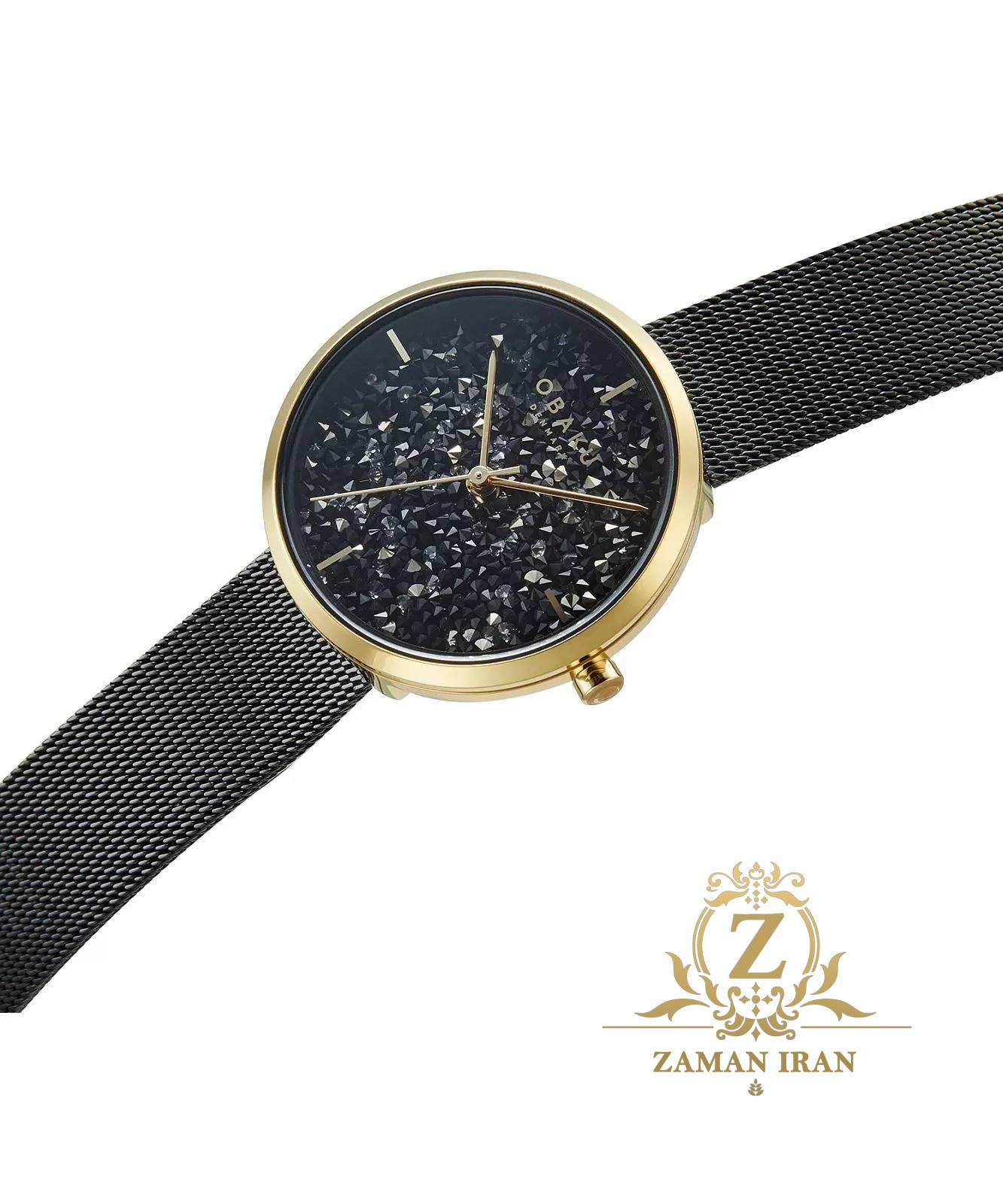 ساعت مچی مردانه اوباکو Obaku اورجینال مدل V289LHGBMB