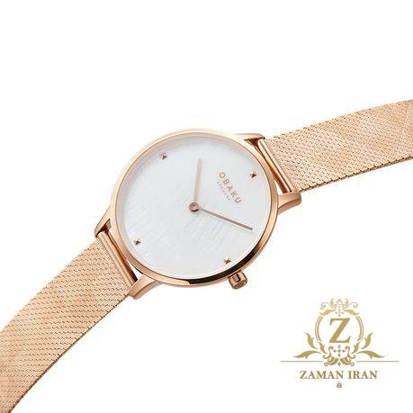 ساعت مچی زنانه اوباکو Obaku اورجینال مدل V295LXVWHV