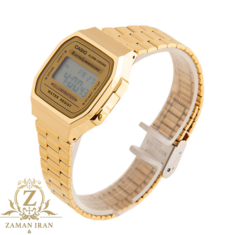 ساعت مچی مردانه و زنانه کاسیو(CASIO) مدل A168WG-9WD 