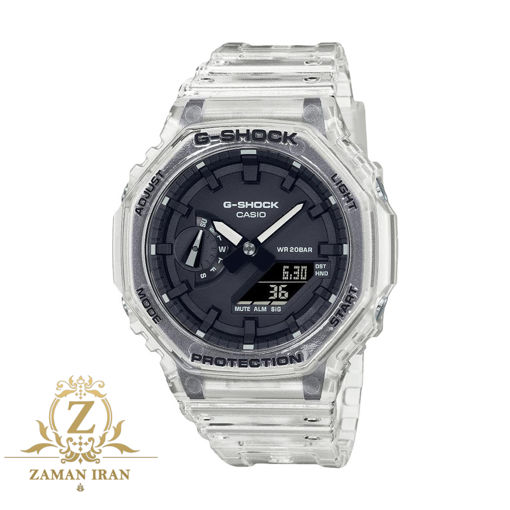 ساعت مچی مردانه کاسیو casio اورجینال مدل GA-2100SKE-7ADR -فروش ویژه