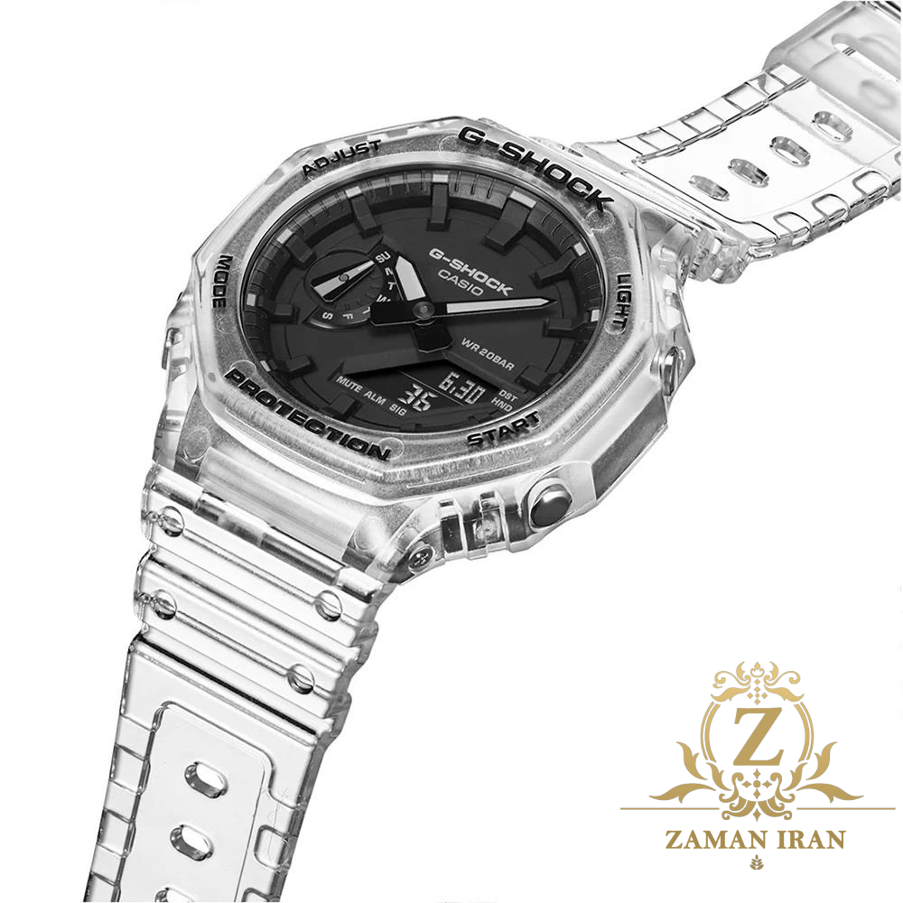 ساعت مچی مردانه کاسیو casio اورجینال مدل GA-2100SKE-7ADR