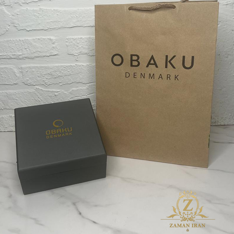 ساعت مچی مردانه اوباکو Obaku اورجینال مدل V245GXBBMB