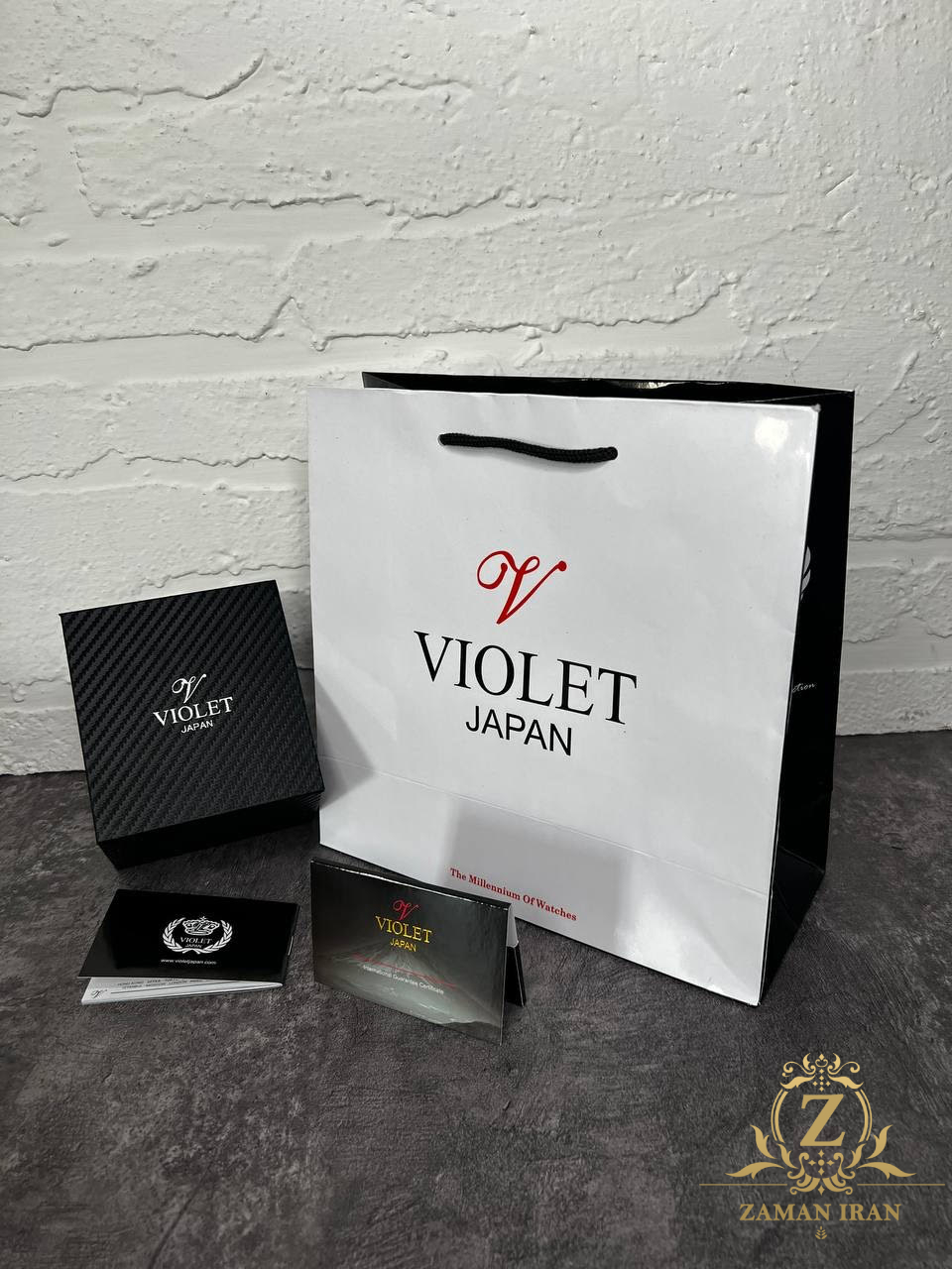 ساعت مچی ست مردانه و زنانه ویولت Violet اورجینال مدل B0623/8C 