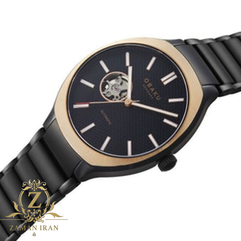 ساعت مچی مردانه اوباکو Obaku اورجینال مدل V303GTMBSB