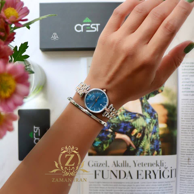 ساعت مچی زنانه کرست crest اورجینال مدل 9001/5