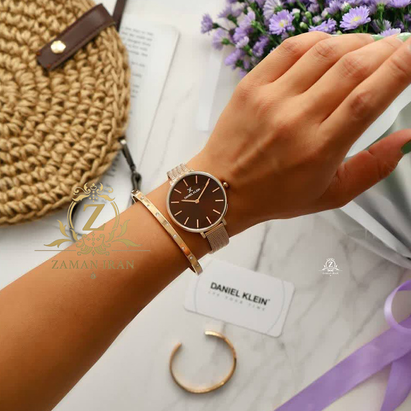 ساعت مچی زنانه دنیل کلین daniel klein اورجینال مدل  DK-1-13008-3