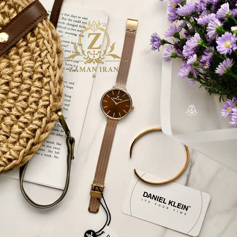 ساعت مچی زنانه دنیل کلین daniel klein اورجینال مدل  DK-1-13008-3