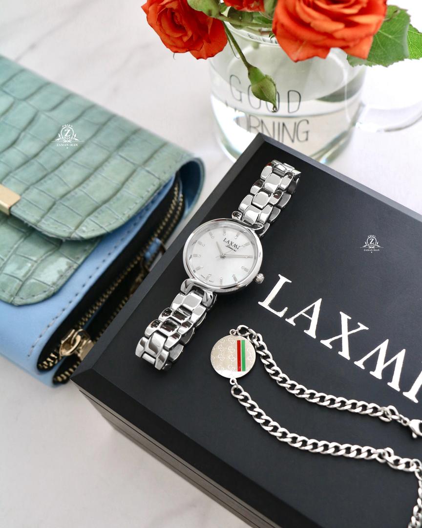 ساعت مچی زنانه لاکسمی LAXMI اورجینال مدل LA-8164-5