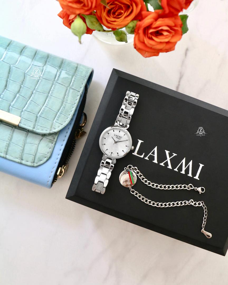 ساعت مچی زنانه لاکسمی LAXMI اورجینال مدل LA-8164-5