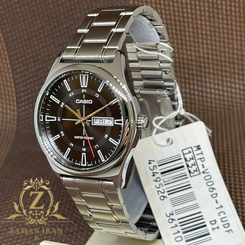 ساعت مچی مردانه  کاسیوCASIO مدل MTP-V006D-1CUDF