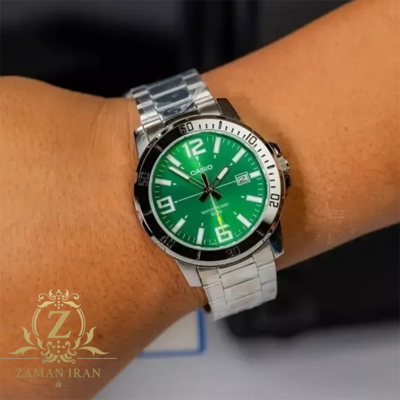 ساعت مچی مردانه  کاسیوCASIO مدل MTP-VD01D-3BVUDF