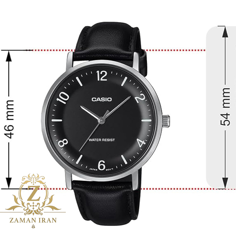 ساعت مچی مردانه  کاسیوCASIO مدل MTP-VT03L-1BDF