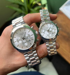 ساعت مچی ست مردانه و زنانه لاکسمی LAXMI اورجینال مدل LA-8517-5	