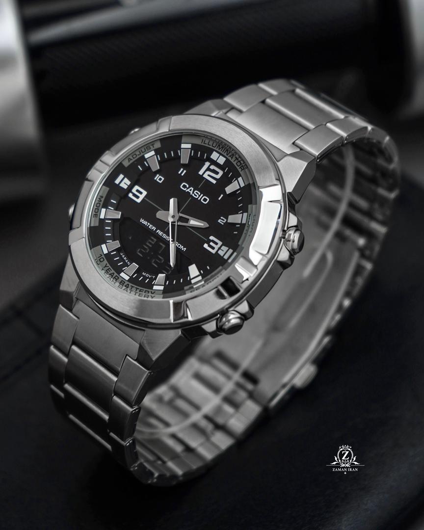 ساعت مچی مردانه کاسیو casio اورجینال مدل AMW-870D-1AVDF	