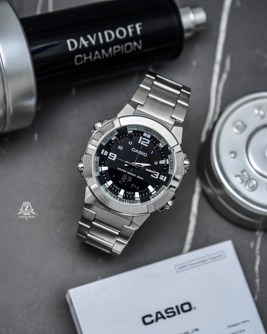 ساعت مچی مردانه کاسیو casio اورجینال مدل AMW-870D-1AVDF	
