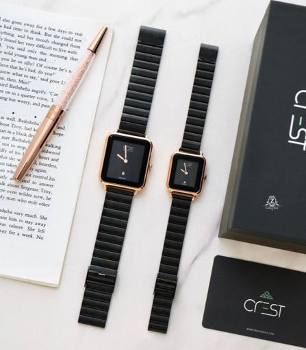 ساعت ست مچی مردانه و زنانه کرست crest اورجینال مدل 9031/6