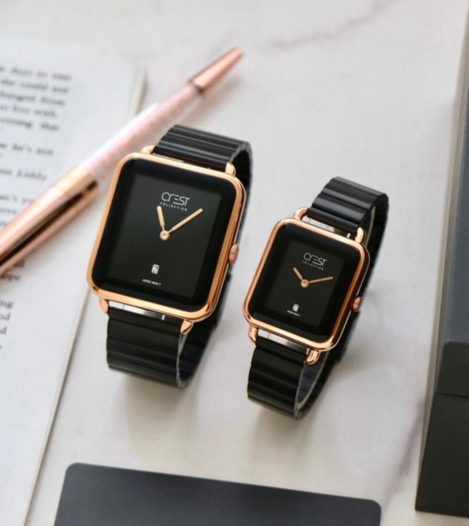 ساعت ست مچی مردانه و زنانه کرست crest اورجینال مدل 9031/6	