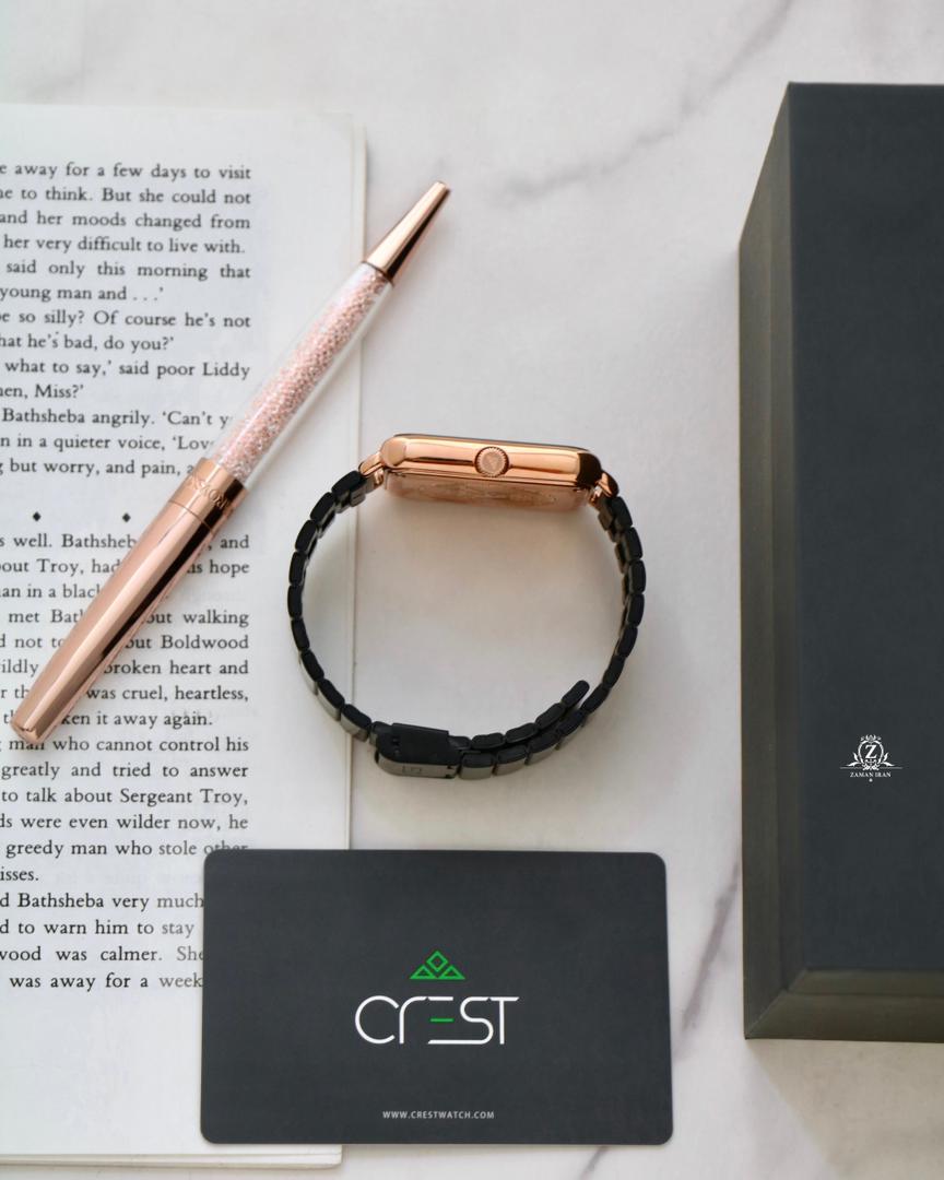 ساعت ست مچی مردانه و زنانه کرست crest اورجینال مدل 9031/6	