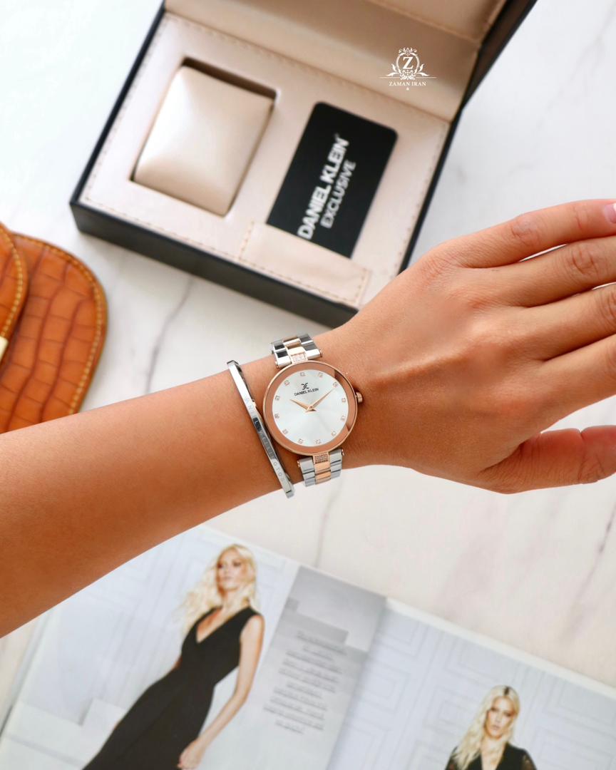 ساعت مچی زنانه دنیل کلین daniel klein اورجینال مدل dk.1.12729.2	