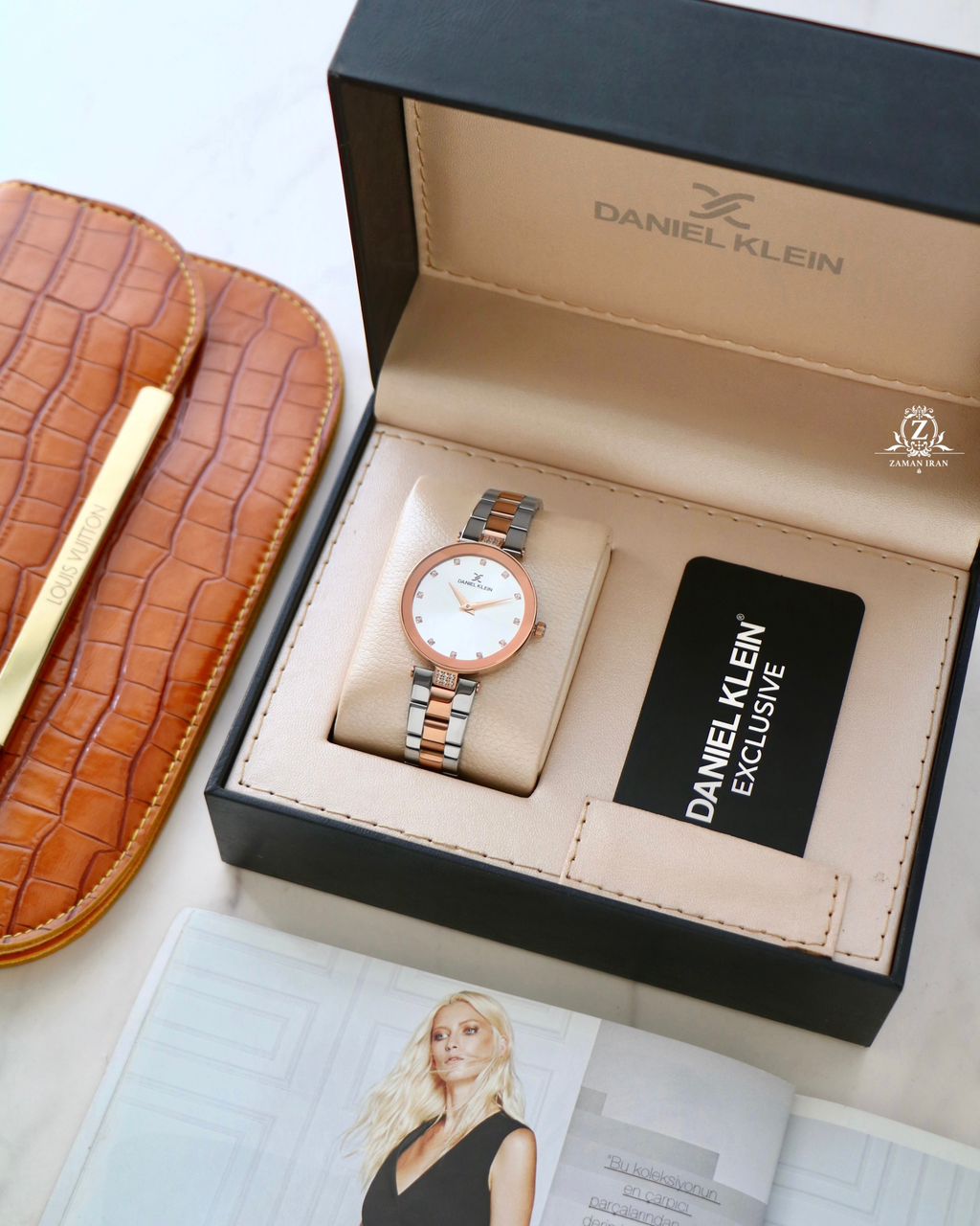 ساعت مچی زنانه دنیل کلین daniel klein اورجینال مدل dk.1.12729.2	